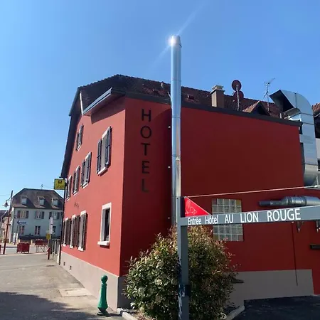 Hotel Logis Restaurant Au Lion Rouge Bartenheim