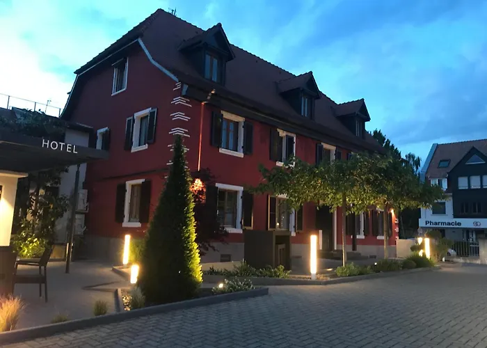 Logis Restaurant Au Lion Rouge Hotel Bartenheim