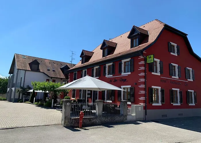Logis Restaurant Au Lion Rouge 3* Bartenheim